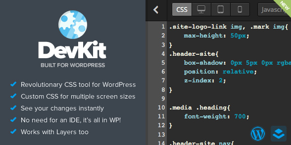 WordPress开发人员小工具-DevKit v1.4汉化中文版